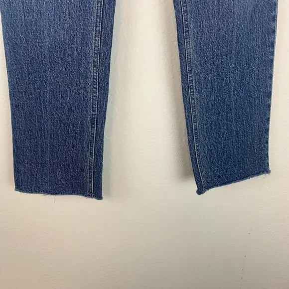 Abercrombie & Fitch Jeans 25/0s Short CURVE LOVE 90s Straight Ultra High Rise - Picture 4 of 10